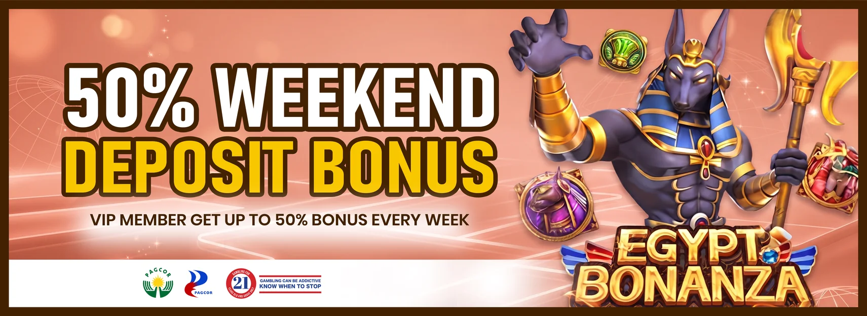 Sat & Sun: 50% extra, up to ₱288 (₱576 a weekend)